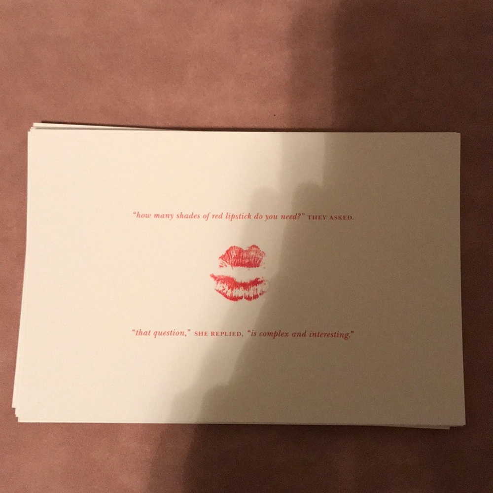 Kate spade postcards